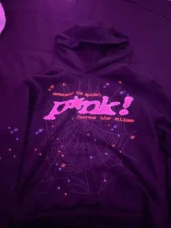 Sp5der P*NK Hoodie Black review P*** 01