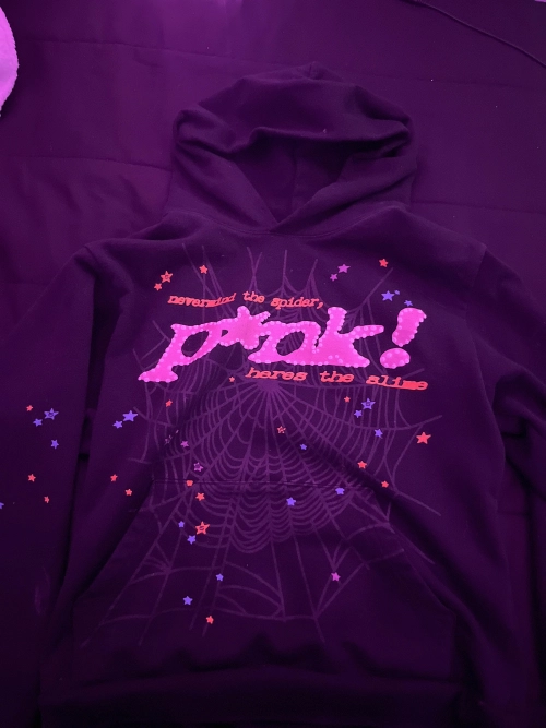 Sp5der P*NK Hoodie Black review 