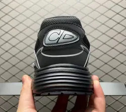 PK God Batch Dior Light Grey 'B30' Sneakers New Reflective 3SN27ZIR-16536 review Tamorri Thomas 02