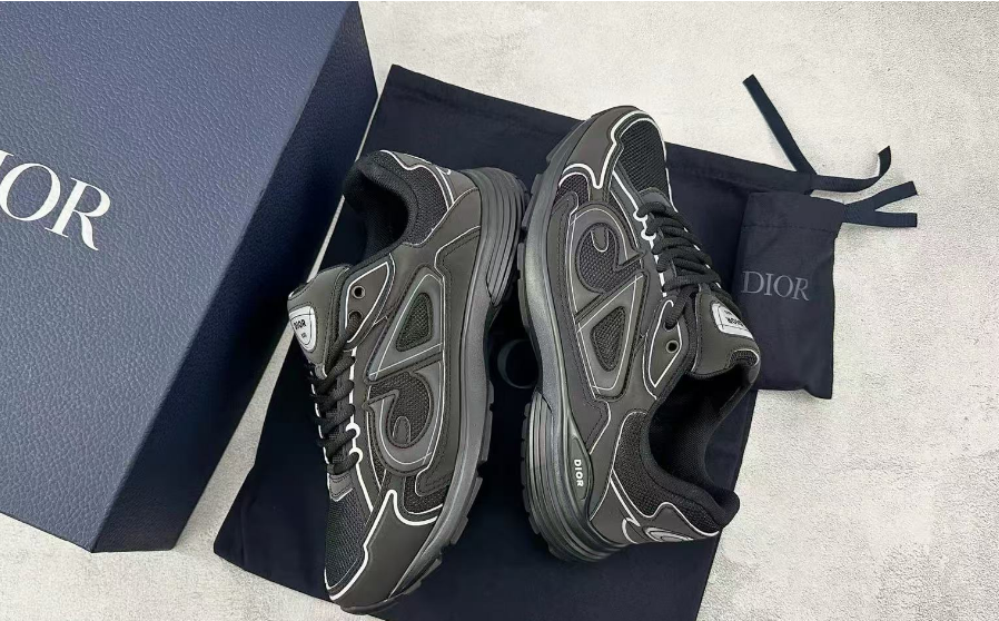PK God Batch Dior Light Grey 'B30' Sneakers Black 3SN279ZND-H900 review Luca Frasca