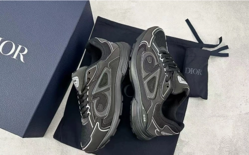 PK God Batch Dior Light Grey 'B30' Sneakers Black 3SN279ZND-H900 review 