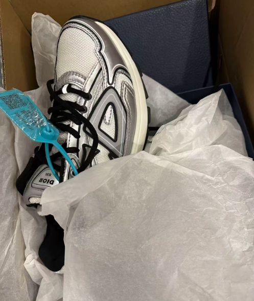 PK God Batch Dior Light Grey 'B30' Sneakers Black Silver 3SN279 ZMA1 6141 review Aj johnson