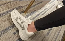 PK God Batch Dior Light Grey 'B30' Sneakers White 3SN279ZND-H000 review Samir  01