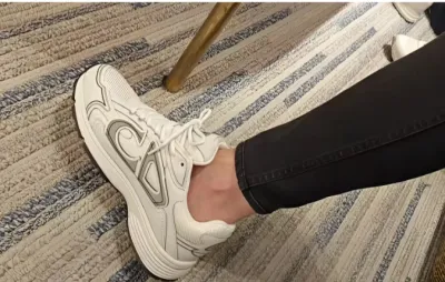 PK God Batch Dior Light Grey 'B30' Sneakers White 3SN279ZND-H000 review Samir  00