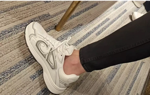 PK God Batch Dior Light Grey 'B30' Sneakers White 3SN279ZND-H000 review 