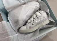 Lanvin Curb Sneaker Grey/White review 0