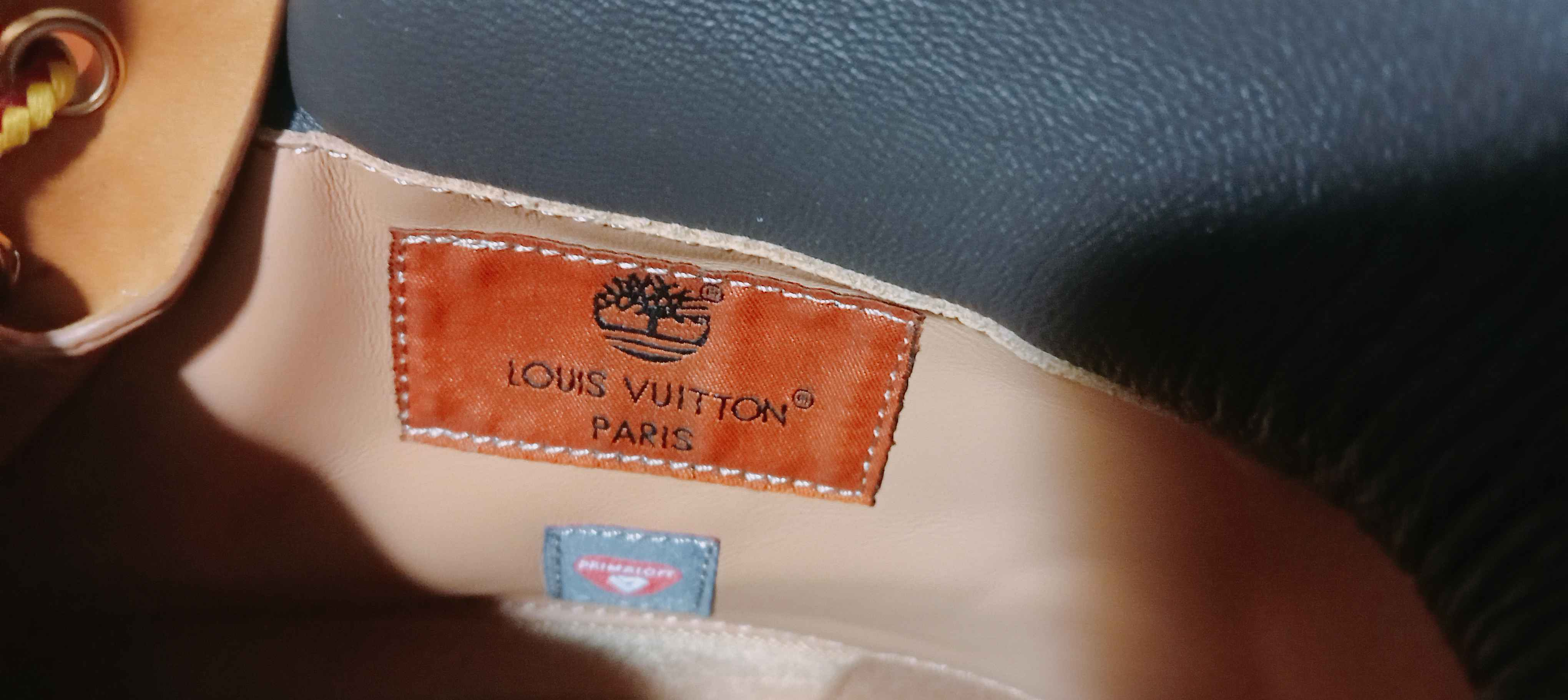 LOUIS VUITTON x Timberland 6-In Ankle Boot Brown review C*** 01