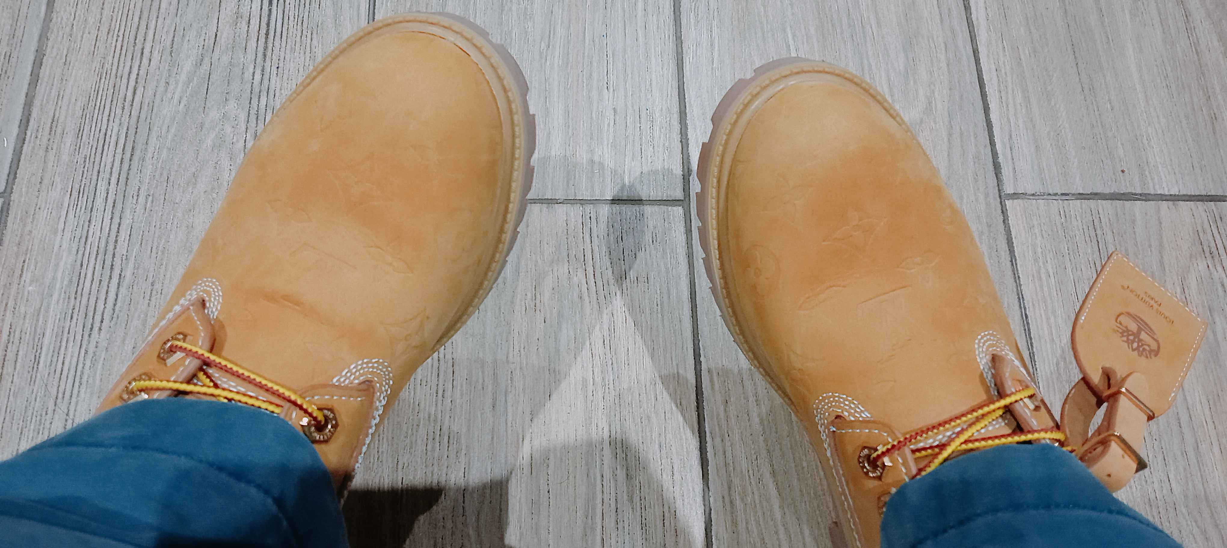 LOUIS VUITTON x Timberland 6-In Ankle Boot Brown review C*** 02