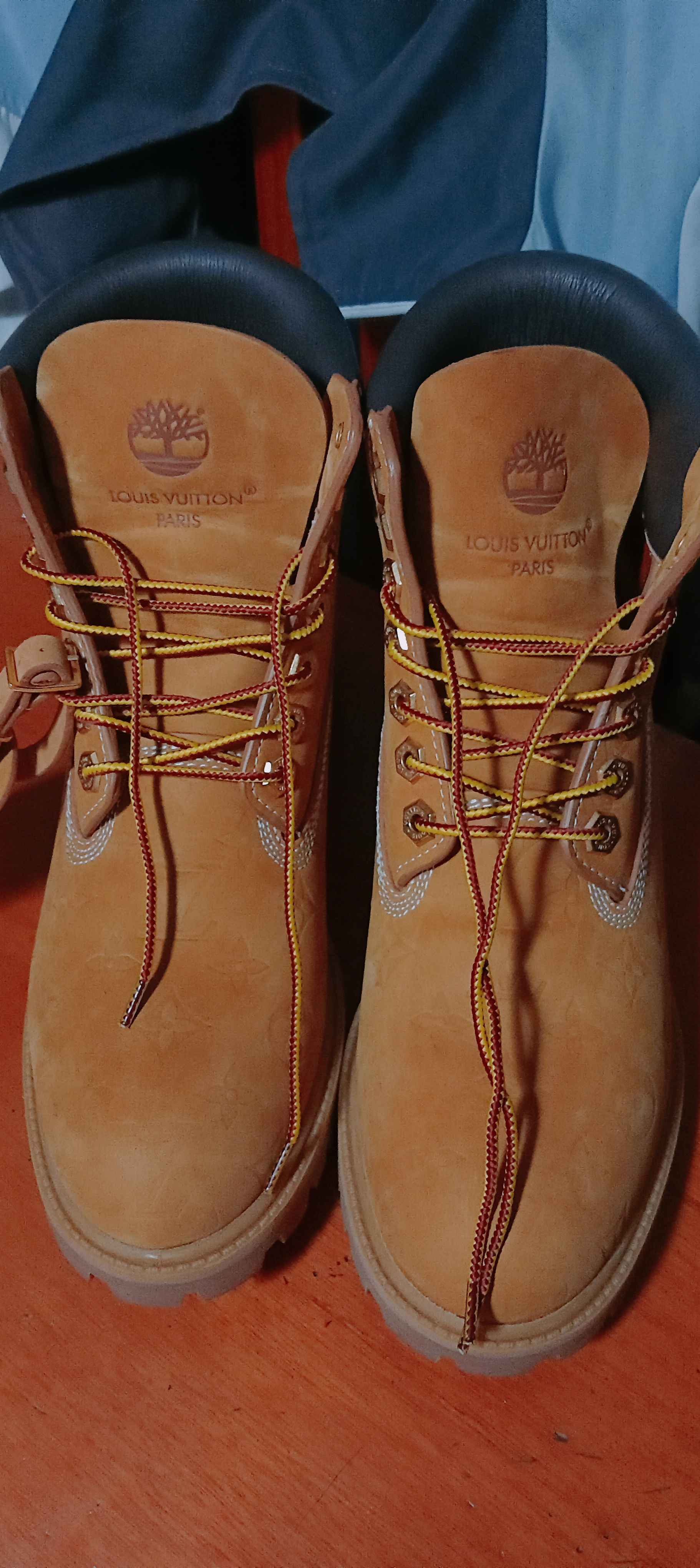 LOUIS VUITTON x Timberland 6-In Ankle Boot Brown review C*** 03