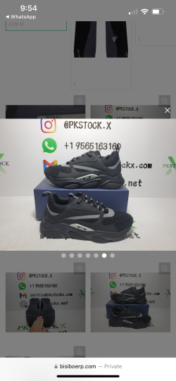 PK God Batch Dior B22 Black Silver 3SN231ZNG_H969 review T