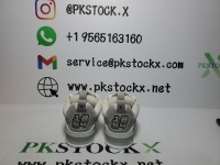 PK God Batch LOUIS VUITTON Leather lace up Fashionable Board Shoes White Gray 1ACQP4 review 0