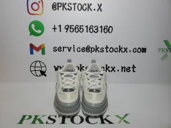 PK God Batch LOUIS VUITTON Leather lace up Fashionable Board Shoes White Gray 1ACQP4 review Boris Krsic 02
