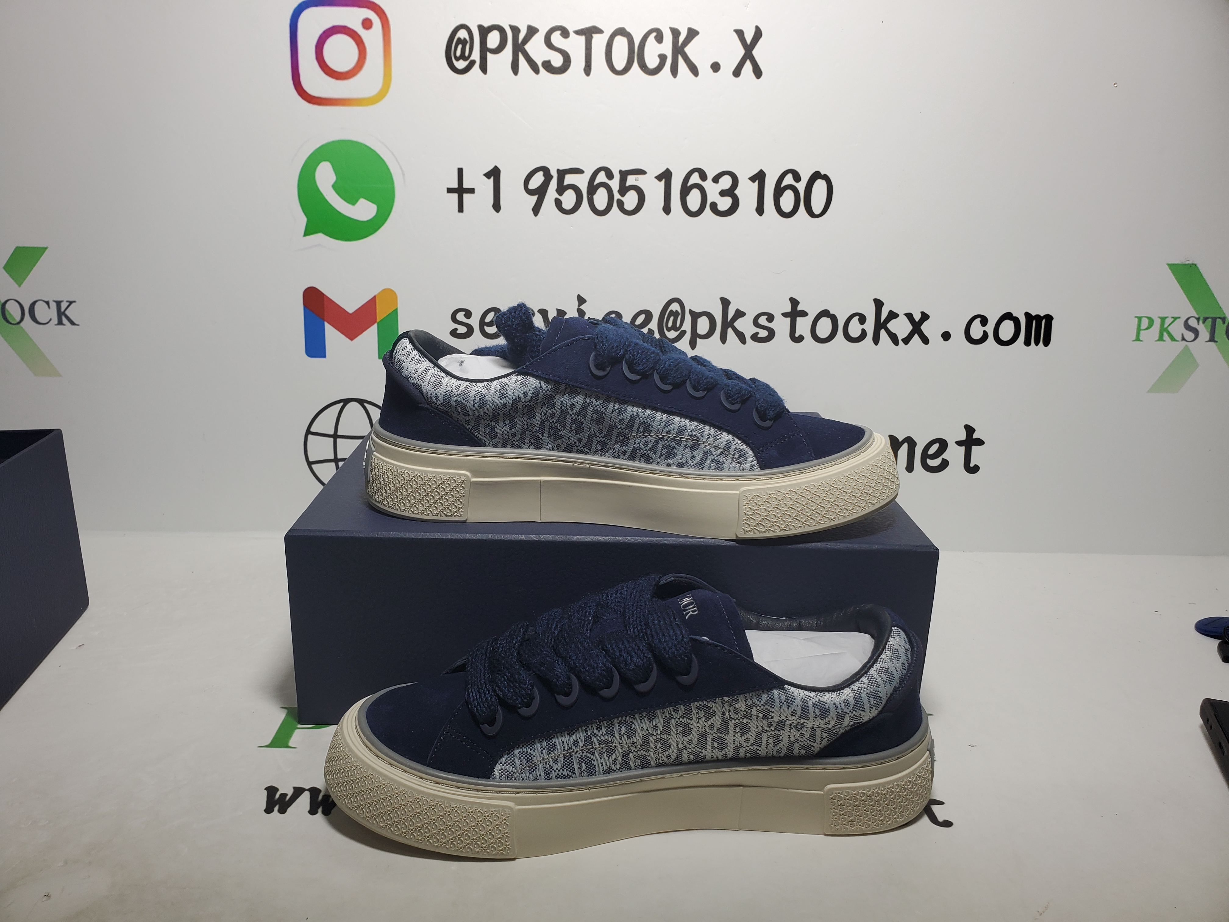 PK God Batch 3SN272 ZIR1 6536 Denim Tears' B33 Sneakers Release White Blue review QC 05