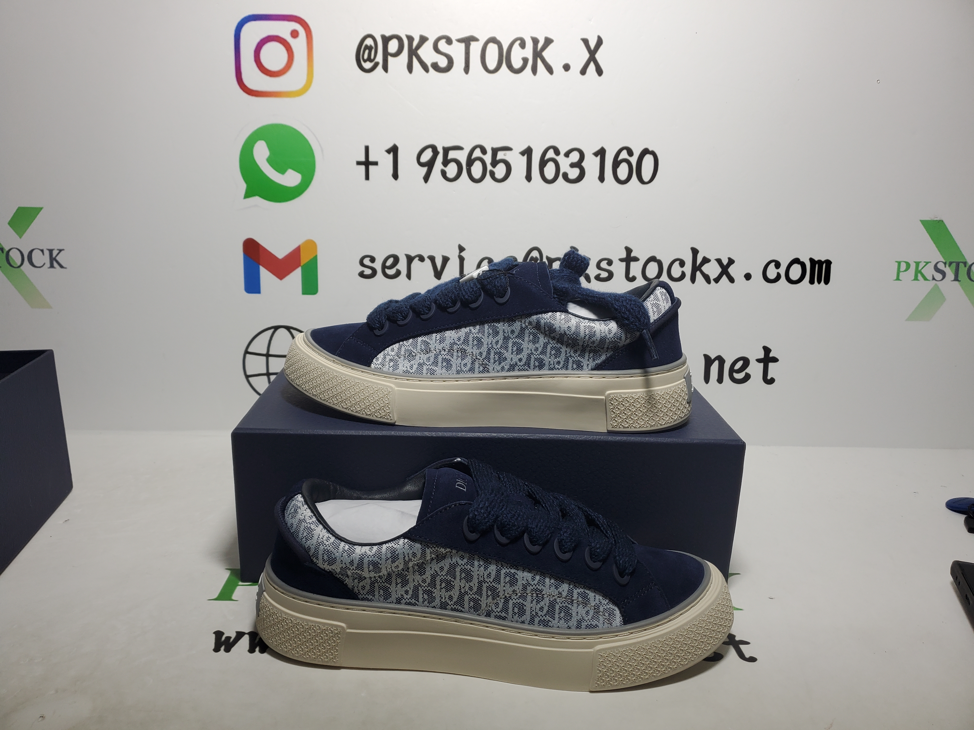 PK God Batch 3SN272 ZIR1 6536 Denim Tears' B33 Sneakers Release White Blue review QC 04