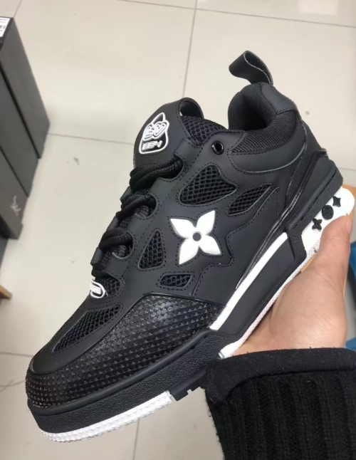 PK God Batch Louis Vuitton Skate Sneaker Black 51BCOLRB review 
