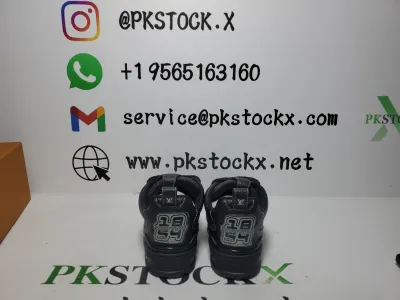  PK God Batch LOUIS VUITTON Skate Sneakers Black review T*** 02