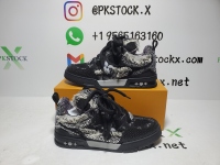 PK God Batch LOUIS VUITTON Swarovski™ crystals Skate Sneakers review 0
