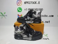 PK God Batch LOUIS VUITTON Swarovski™ crystals Skate Sneakers review 0
