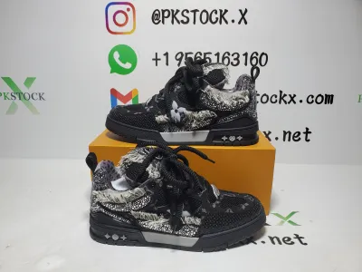 PK God Batch LOUIS VUITTON Swarovski™ crystals Skate Sneakers review R*** 00