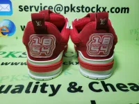 PK God Batch LOUIS VUITTON Leather lace up Fashionable Board Shoes Red 51BCOLRB review 3
