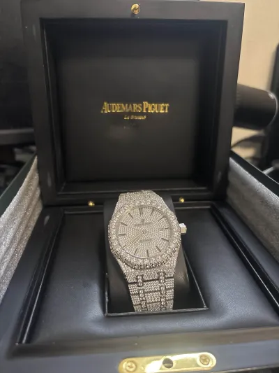 Audemars Piguet VVS Mulberry Stone Watch 41mm review B***