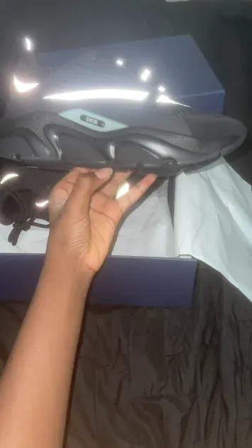PK God Batch Dior B22 Black Silver 3SN231ZNG_H969 review D*** 01