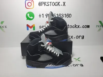 PK God Batch Air Jordan 5 Retro OG Black Metallic Reimagined HF3975-001 review D*** 00
