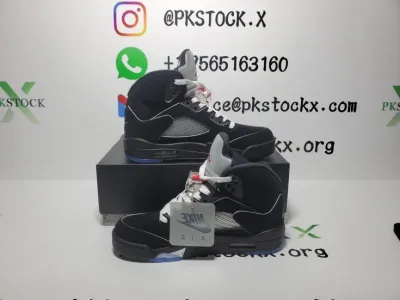 PK God Batch Air Jordan 5 Retro OG Black Metallic Reimagined HF3975-001 review D*** 01