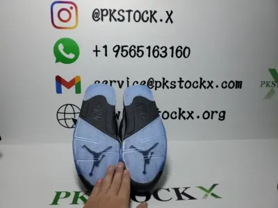 PK God Batch Air Jordan 5 Retro OG Black Metallic Reimagined HF3975-001 review D*** 04
