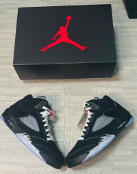PK God Batch Air Jordan 5 Retro OG Black Metallic Reimagined HF3975-001 review 0