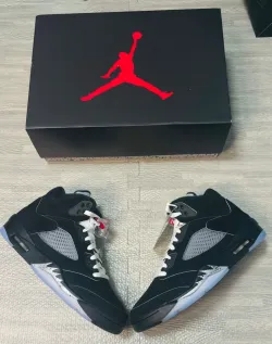 PK God Batch Air Jordan 5 Retro OG Black Metallic Reimagined HF3975-001 review P*** 01