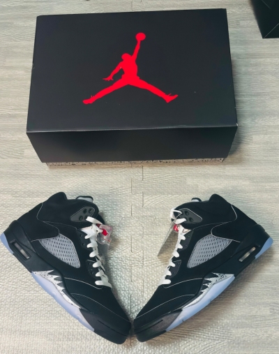 PK God Batch Air Jordan 5 Retro OG Black Metallic Reimagined HF3975-001 review P*** 00