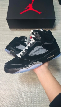 PK God Batch Air Jordan 5 Retro OG Black Metallic Reimagined HF3975-001 review 1