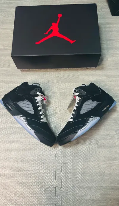 PK God Batch Air Jordan 5 Retro OG Black Metallic Reimagined HF3975-001 review P*** 02