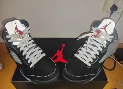 PK God Batch Air Jordan 5 Retro OG Black Metallic Reimagined HF3975-001 review E*** 02