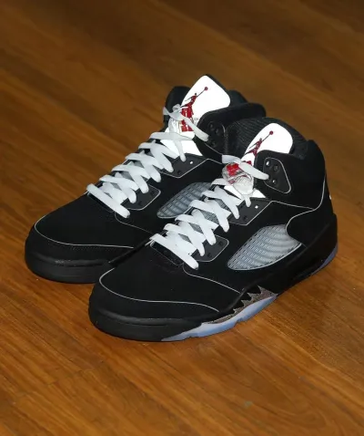 PK God Batch Air Jordan 5 Retro OG Black Metallic Reimagined HF3975-001 review T*** 03