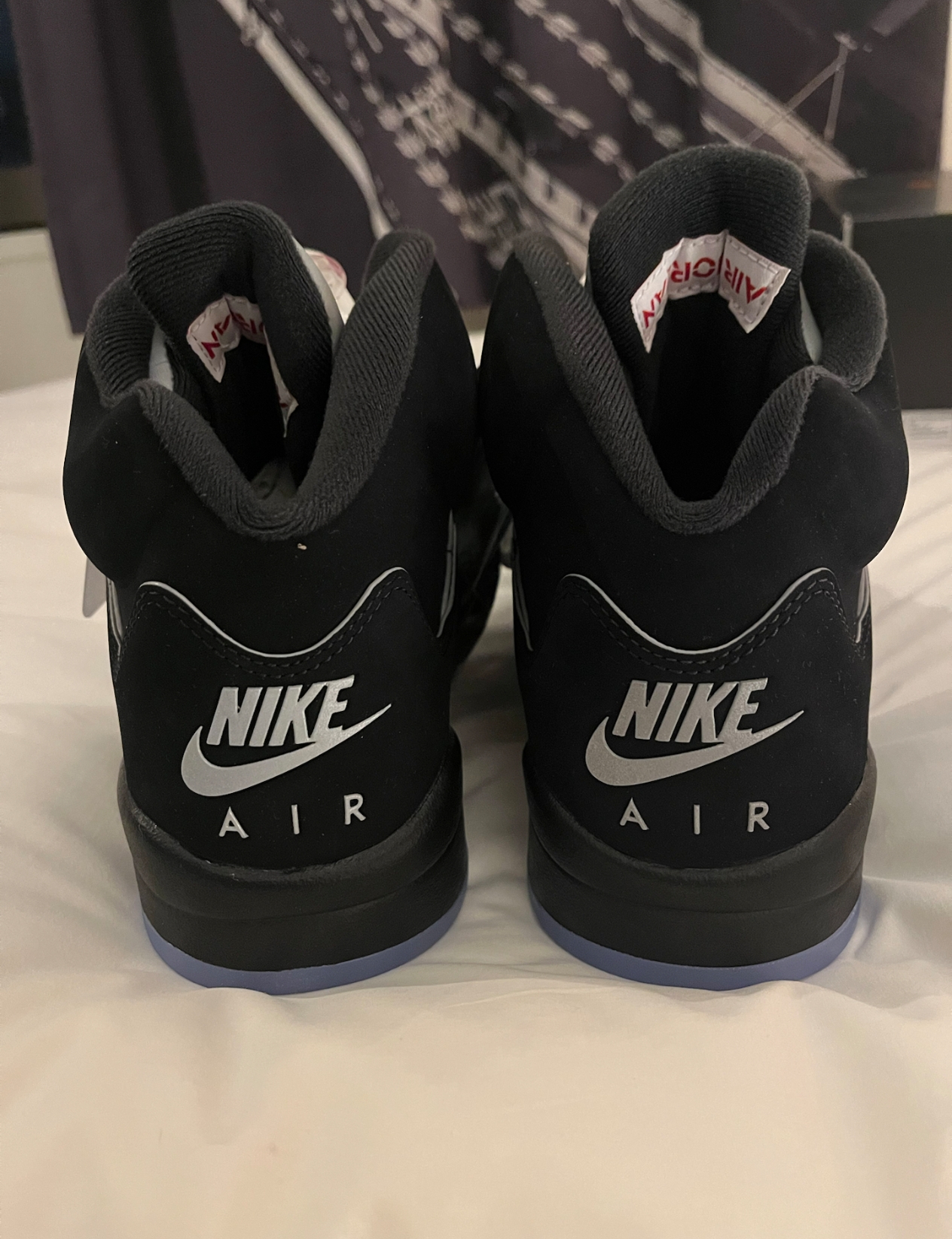 PK God Batch Air Jordan 5 Retro OG Black Metallic Reimagined HF3975-001 review G*** 03