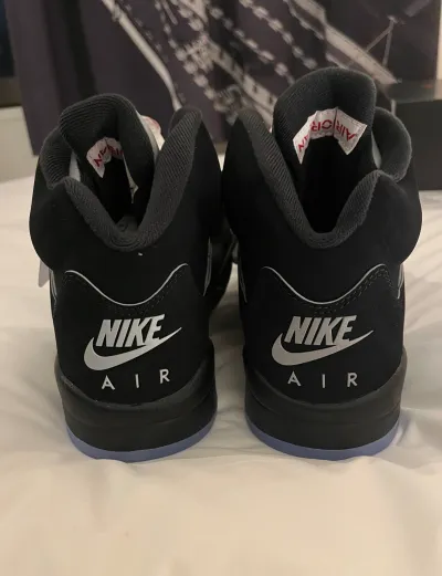 PK God Batch Air Jordan 5 Retro OG Black Metallic Reimagined HF3975-001 review G*** 02