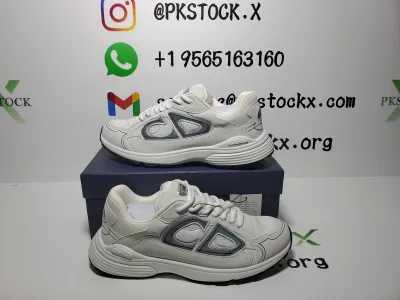 PK God Batch Dior Light Grey 'B30' Sneakers White 3SN279ZND-H000 review R*** 00