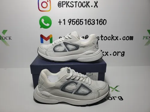 PK God Batch Dior Light Grey 'B30' Sneakers White 3SN279ZND-H000 review 
