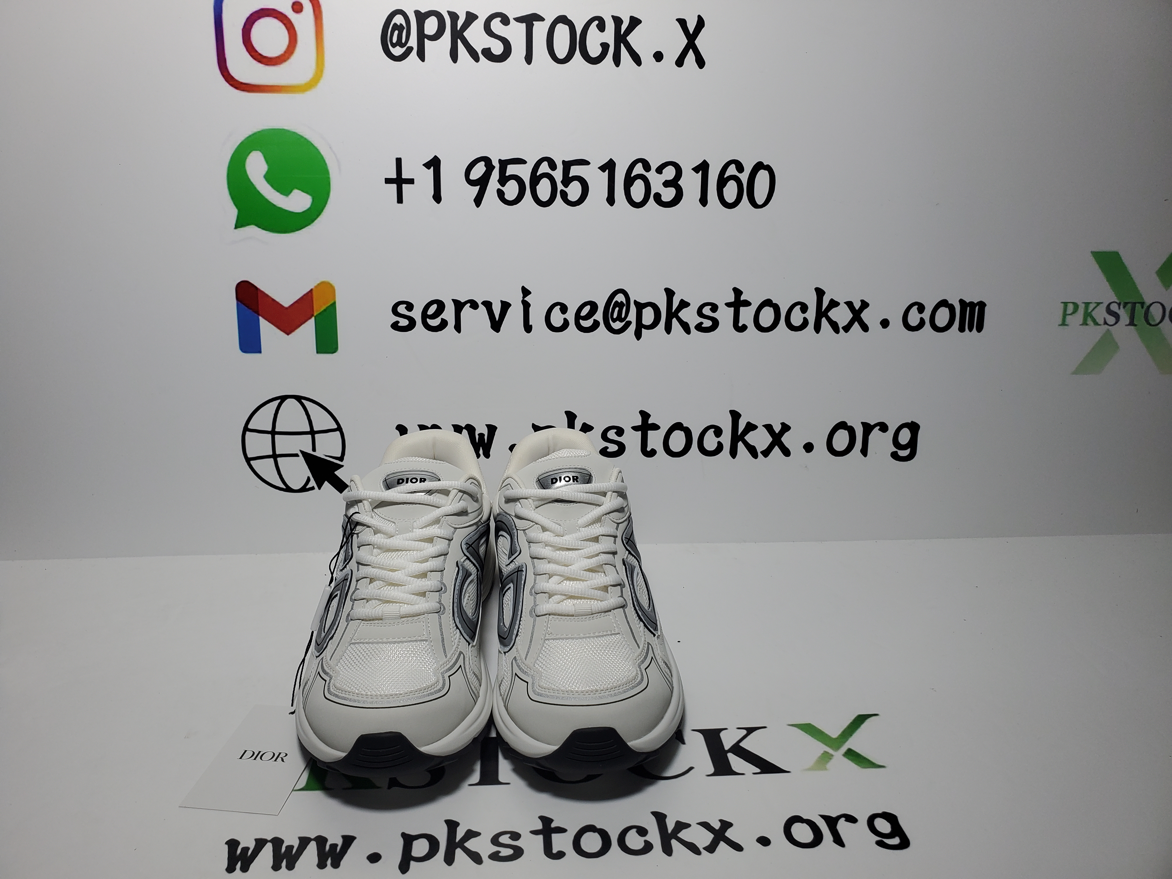PK God Batch Dior Light Grey 'B30' Sneakers White 3SN279ZND-H000 review R*** 03