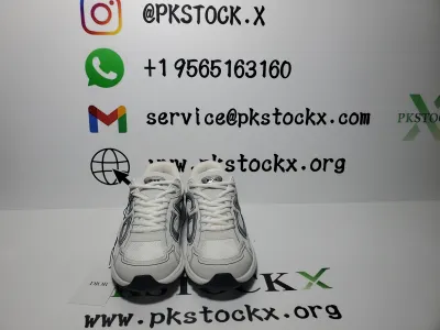 PK God Batch Dior Light Grey 'B30' Sneakers White 3SN279ZND-H000 review R*** 02