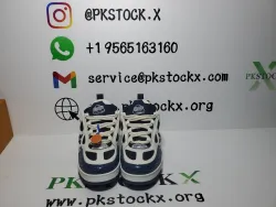 PK God Batch LOUIS VUITTON Leather lace up Fashionable Board Shoes Blue 51BCOLRB review D*** 03