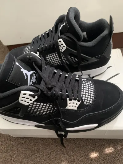 PK God Batch Air Jordan 4 White Thunder FQ8138-001 review Jeremy  01