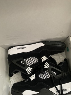 PK God Batch Air Jordan 4 White Thunder FQ8138-001 review Jeremy 01
