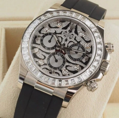 PKStockX Rolex Daytona 'Eye of the Tiger' 116589TBR White Gold review 