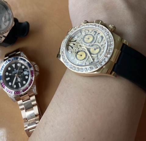 PKStockX Rolex Daytona 'Eye of the Tiger' 116588TBR Yellow Gold review 