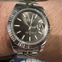 PKStockX Rolex Datejust 41 Oyster-41 mm-Oystersteel and White Gold Reference 126334 m126334-0006 review Teddy Hall 01