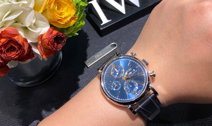 Pkstockx IWC Portofino Chronograph Automatic Blue Dial Men's Watch IW391036 review Pedro Juarez