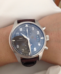 Pkstockx IWC Pilot's Spitfire Automatic Black Dial Fabric - Black IW387802 review 0